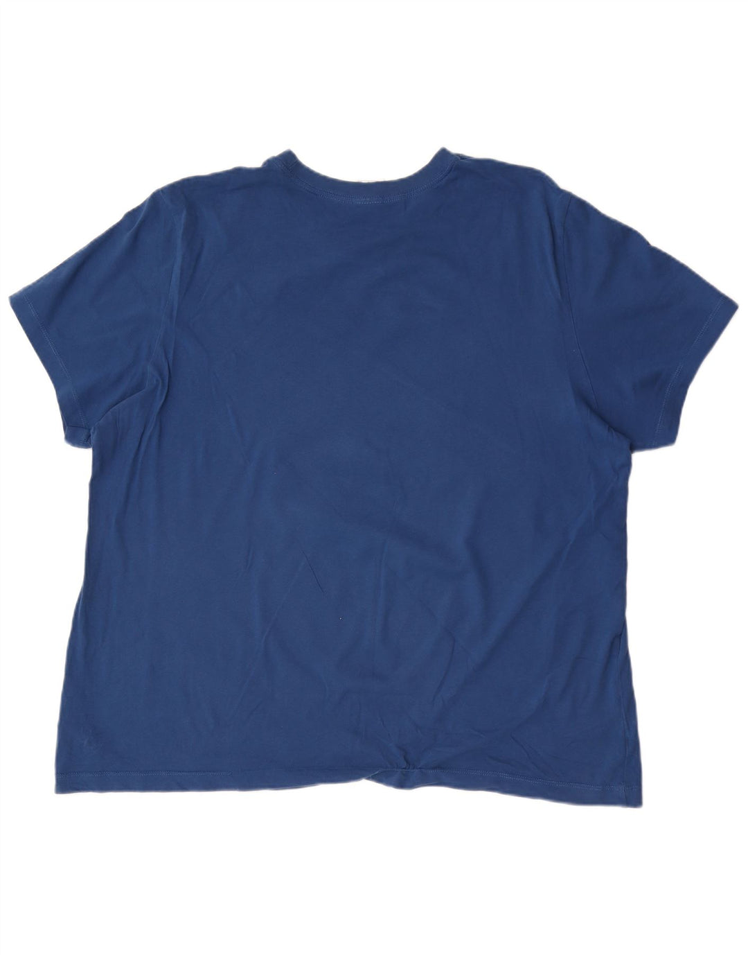 Męska koszulka z grafiką Nike, 2XL, niebieska, bawełniana