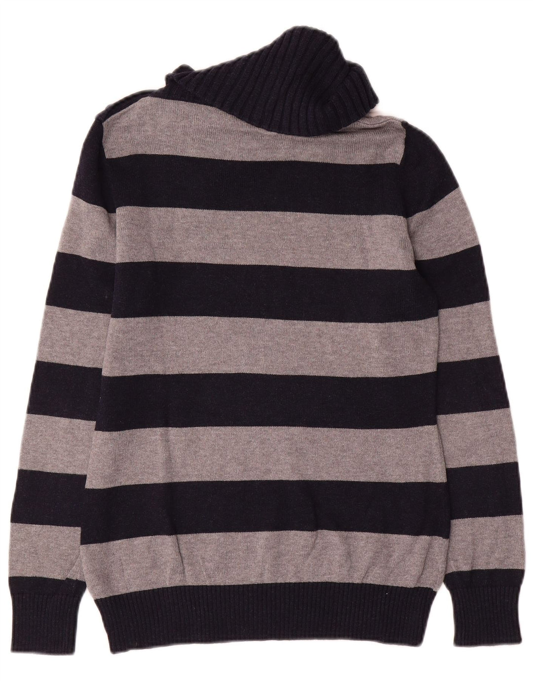 Damski sweter zapinany na guziki Massimo Dutti UK 12 Średni granatowy