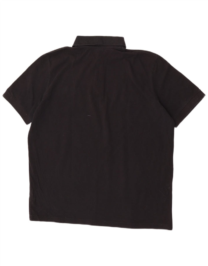 Męska koszulka polo Hugo Boss 2XL, czarna, bawełniana
