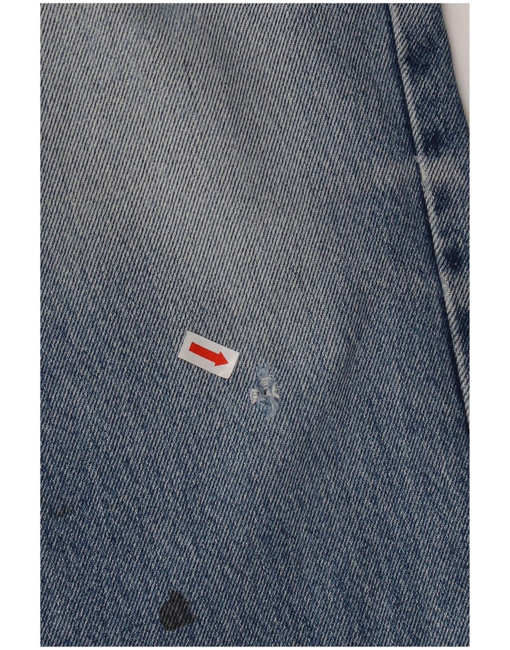 Męskie jeansy LEE Brooklyn Straight W36 L30 Niebieskie bawełniane