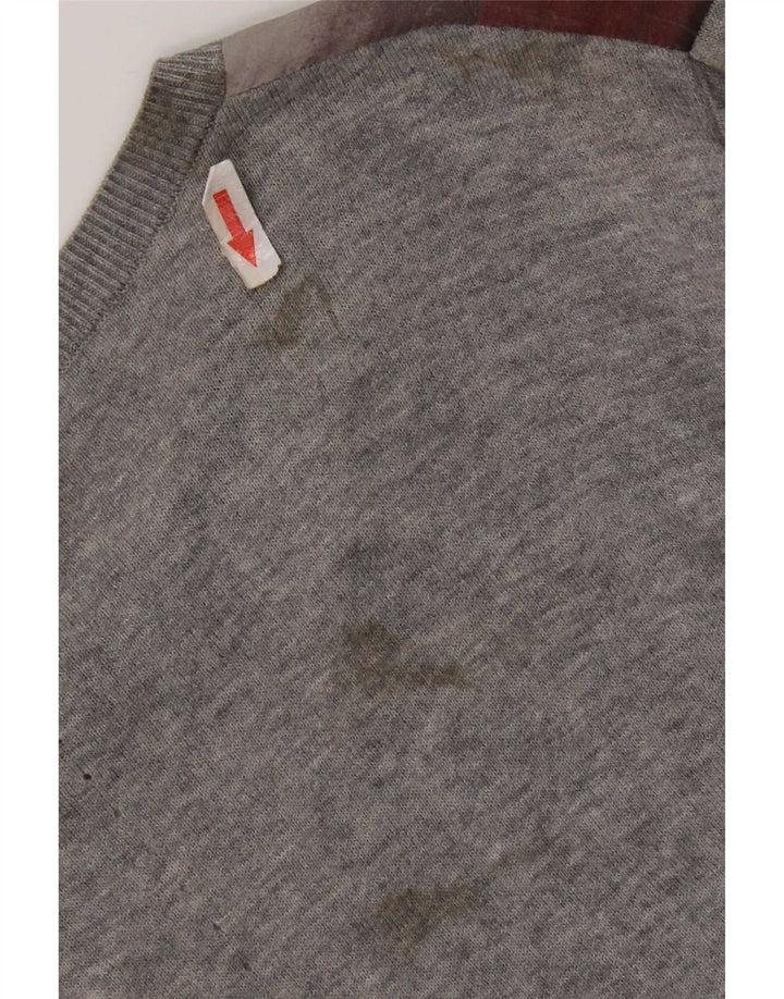 Sweter damski Jigsaw z dekoltem w łódkę UK 16, duży, wielokolorowy