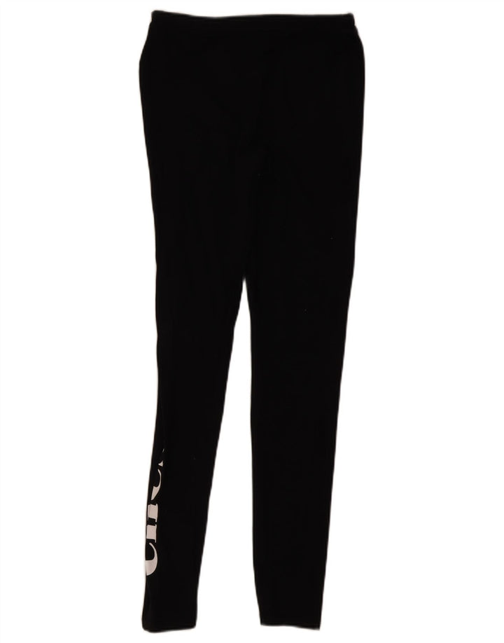 Damskie legginsy Ellesse Graphic UK 10 Small, czarne, bawełniane