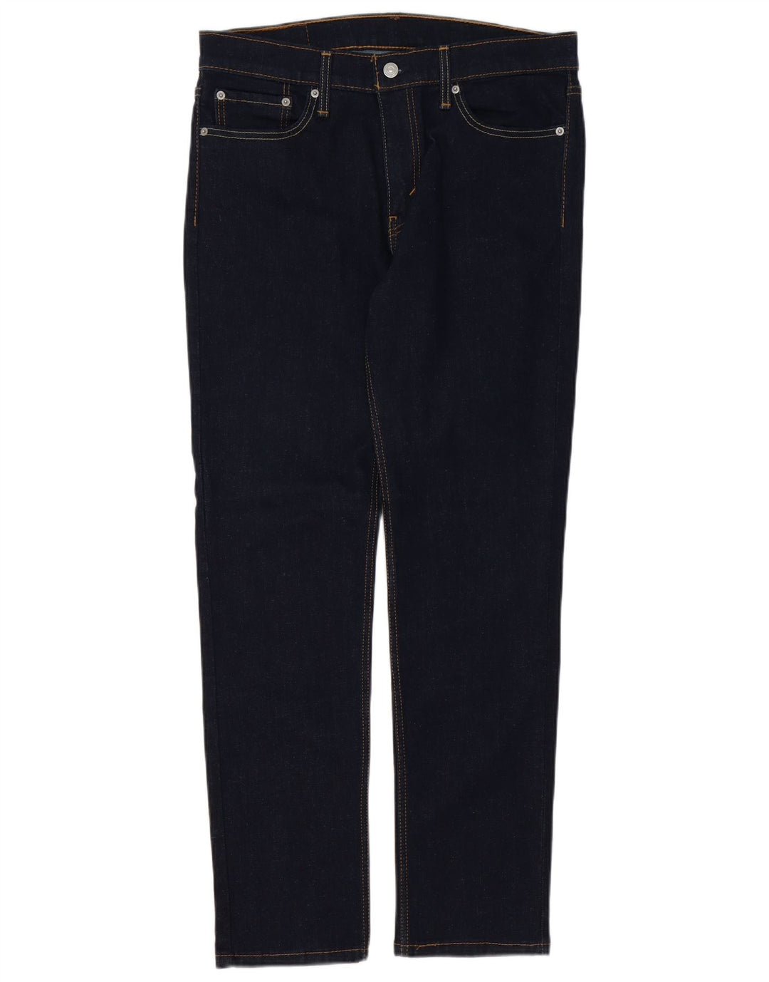 Męskie jeansy Levi's 511 Slim W33 L32 Granatowa bawełna