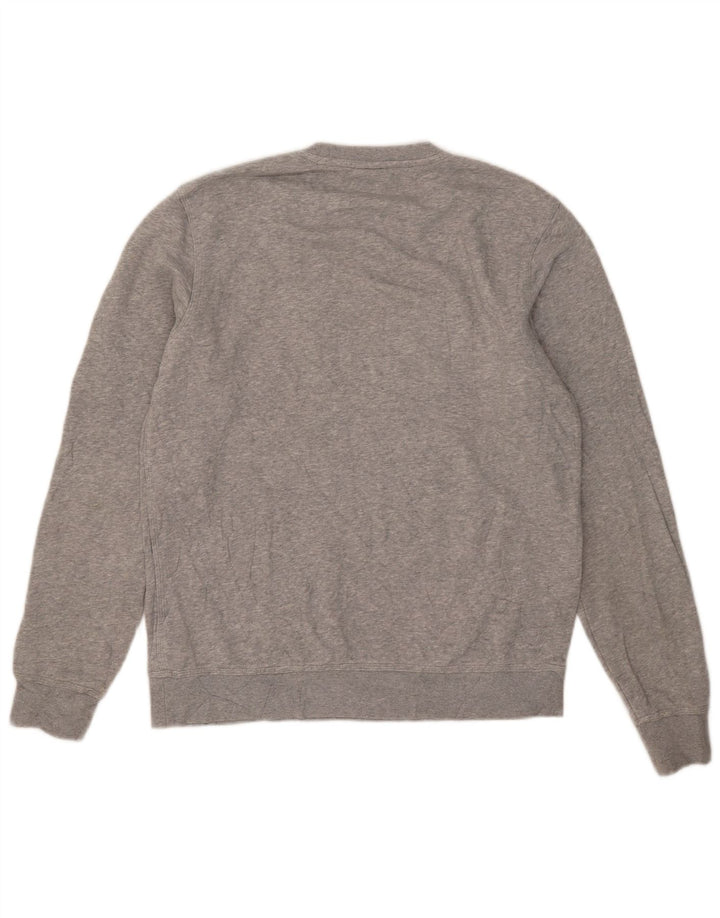 Męska bluza dresowa Nike, duża, szara, nakrapiana bawełna