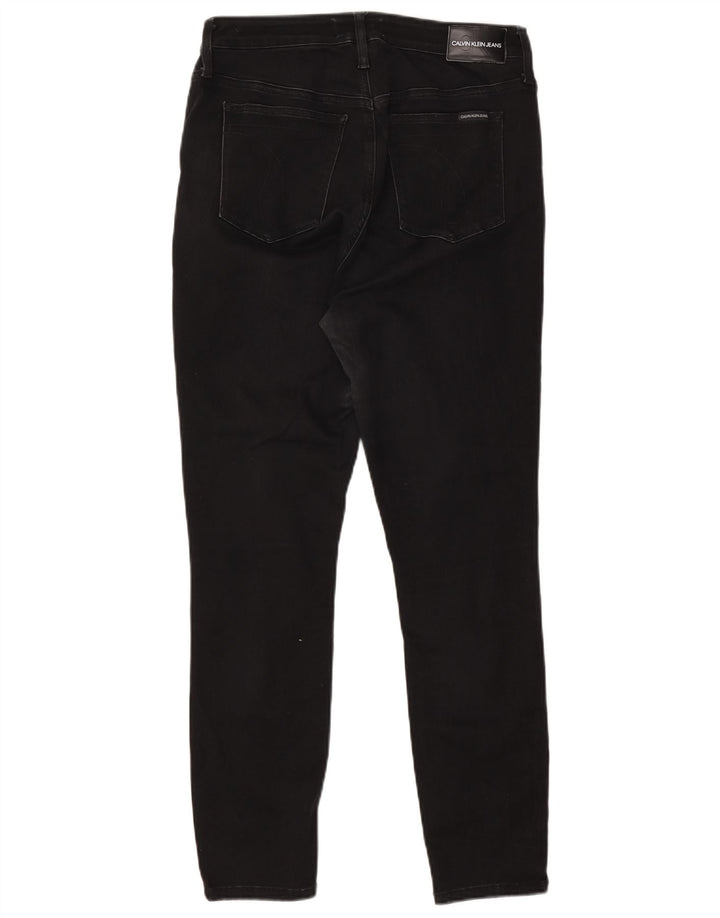Damskie jeansy skinny Calvin Klein W32 L30 czarne