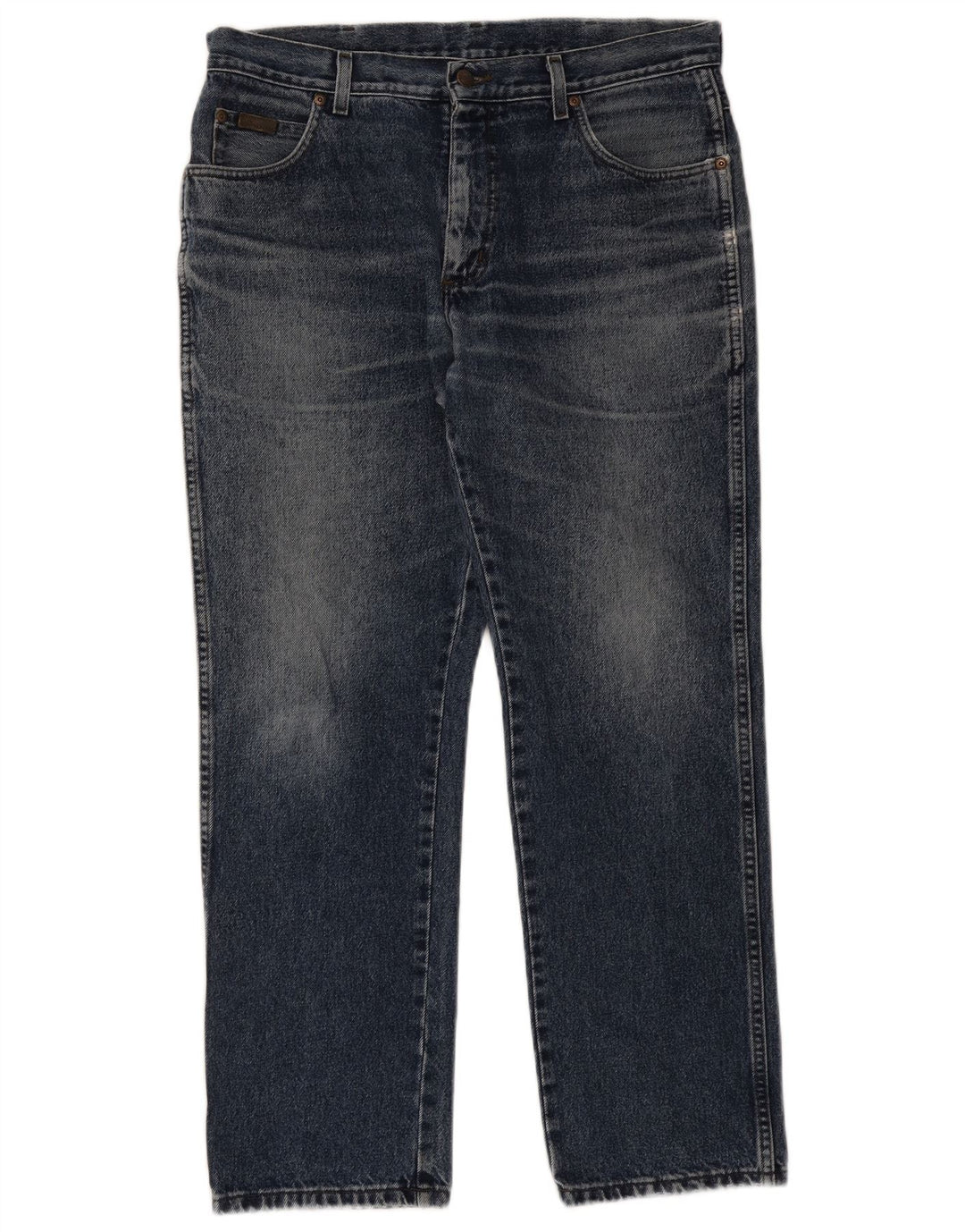 Męskie proste dżinsy Wrangler W36 L30 niebieskie