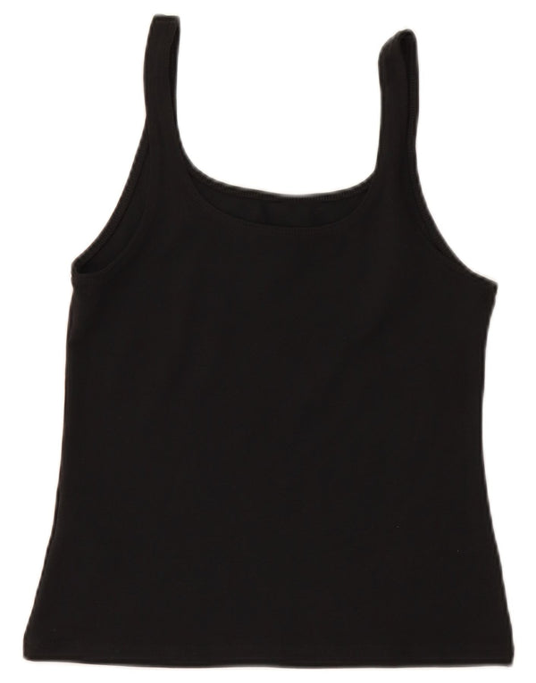 Damski top na ramiączkach NIKE UK 12, średni czarny, bawełniany