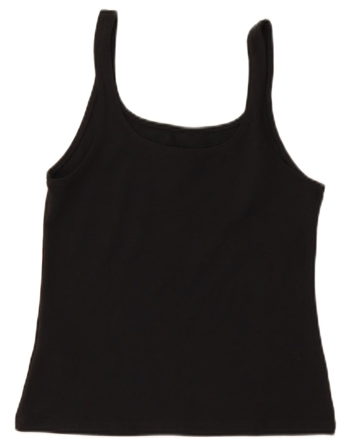 Damski top na ramiączkach NIKE UK 12, średni czarny, bawełniany