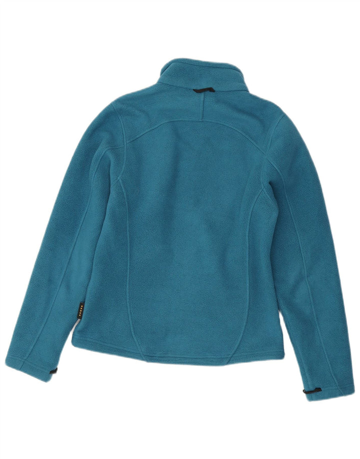 Damska kurtka polarowa Jack Wolfskin z podszewką UK 8, mały, niebieski poliester