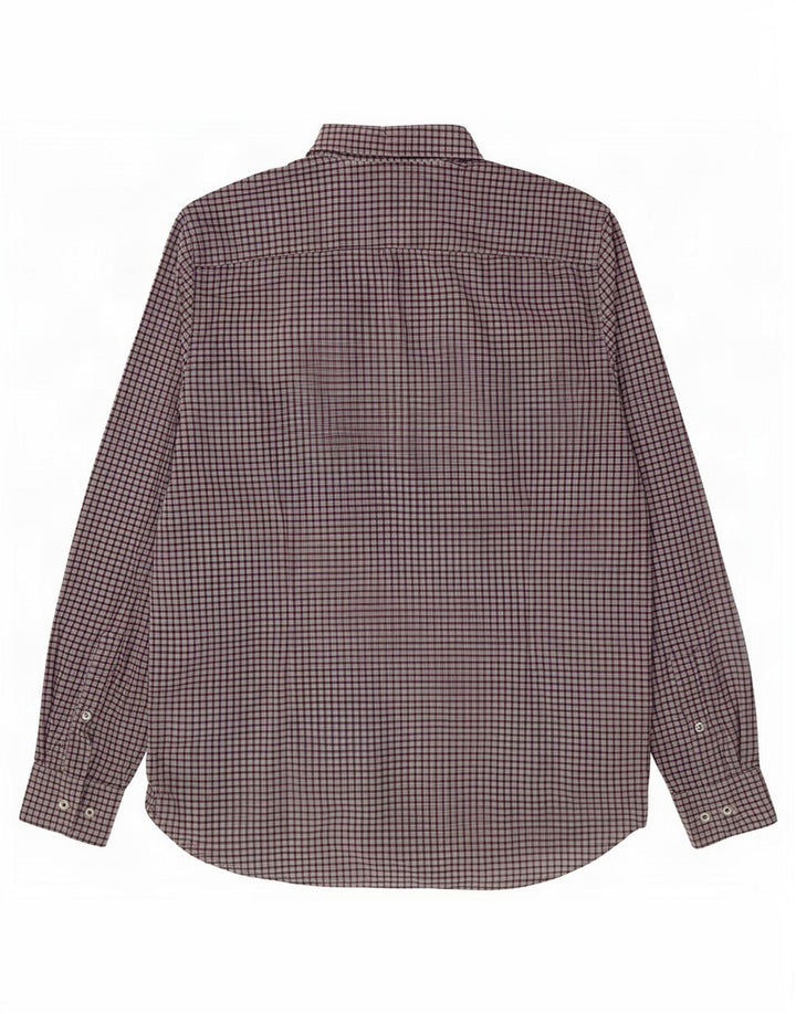 Męska koszula slim fit Tommy Hilfiger XL w szarą kratę, bawełniana