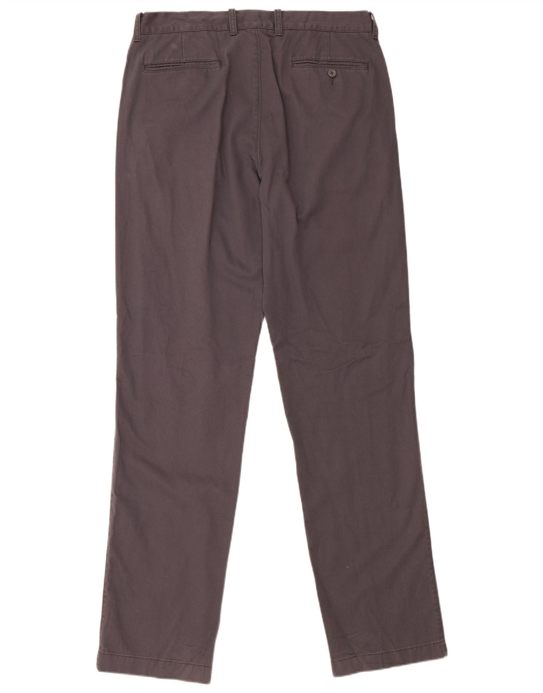 J. CREW Męskie proste spodnie chino The Bleecker W34 L36 Szara bawełna