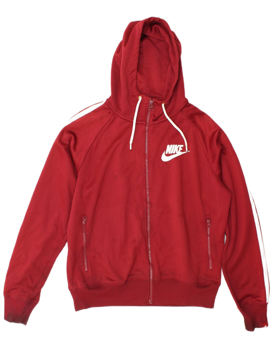 Kurtka męska dresowa Nike, średni bordowy poliester