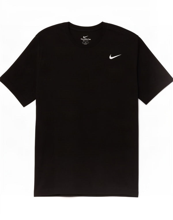 Męski T-shirt Nike Dri Fit, duży, czarny, bawełniany