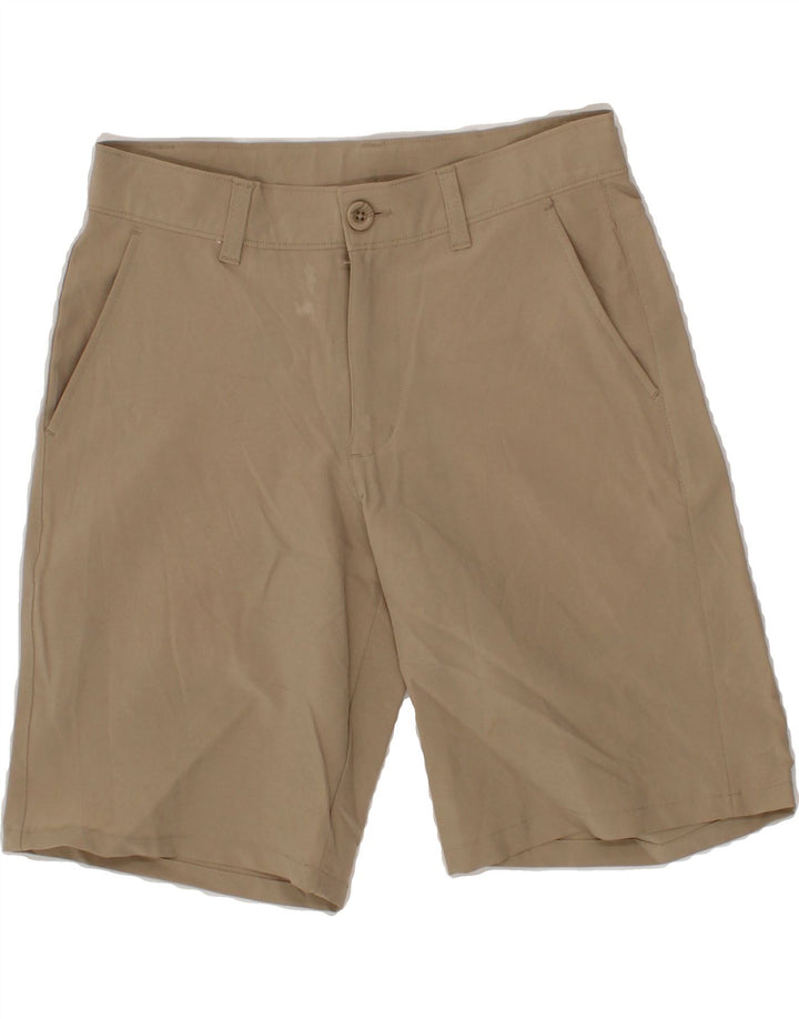 IZOD Boys Chino Shorts 11-12 Years W26  Beige Polyester Vintage Izod and Second-Hand Izod from Messina Hembry 