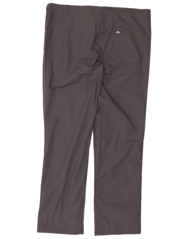 Męskie proste spodnie na co dzień Dickies, średnie W38 L30, szary poliester