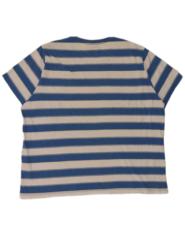 Męska koszulka standardowa Levi's Top 2XL, bawełniana w niebieskie paski