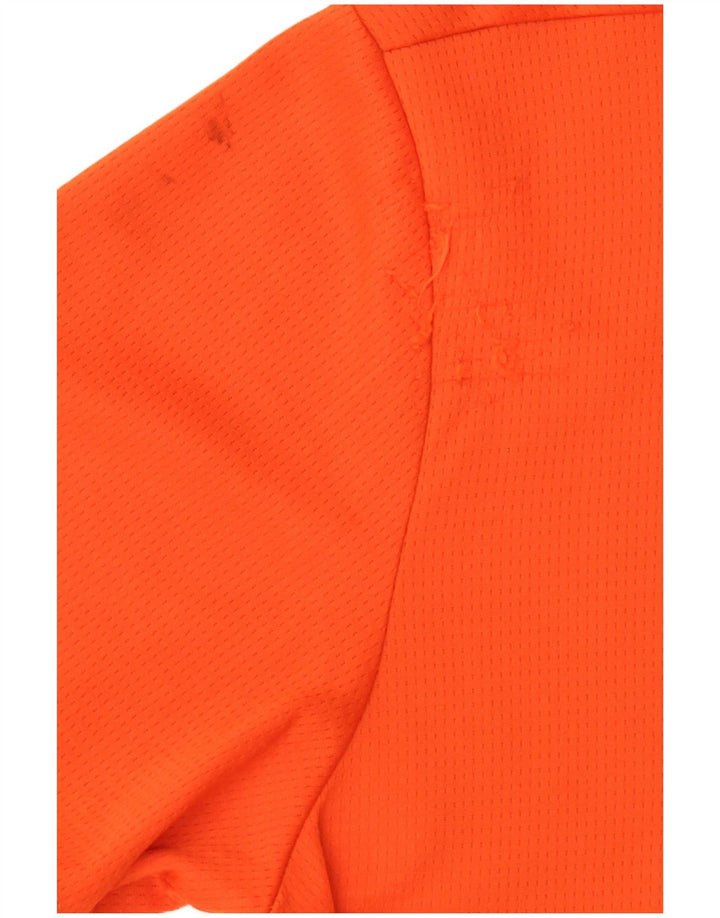 PUMA Mens T-Shirt Top Small Orange