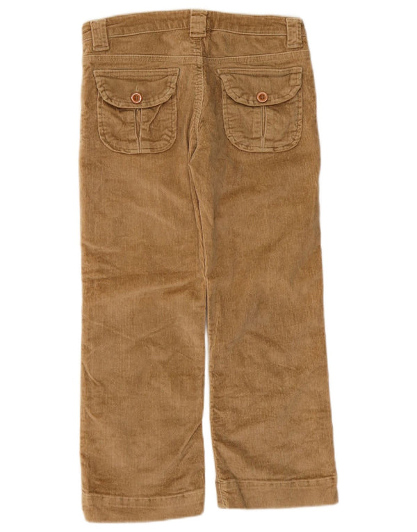 Damskie sztruksowe spodnie A Wear UK 10 Small W28 L22 Beżowe