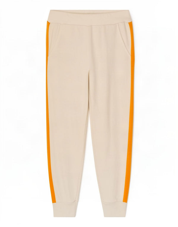 Damskie spodnie dresowe Zara Joggers UK 10 Small White Colorblock