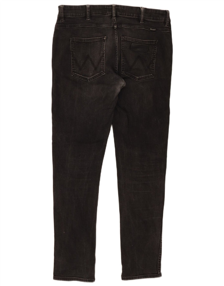 Wrangler Męskie Stompers Slim Jeans W32 L30 Czarna bawełna