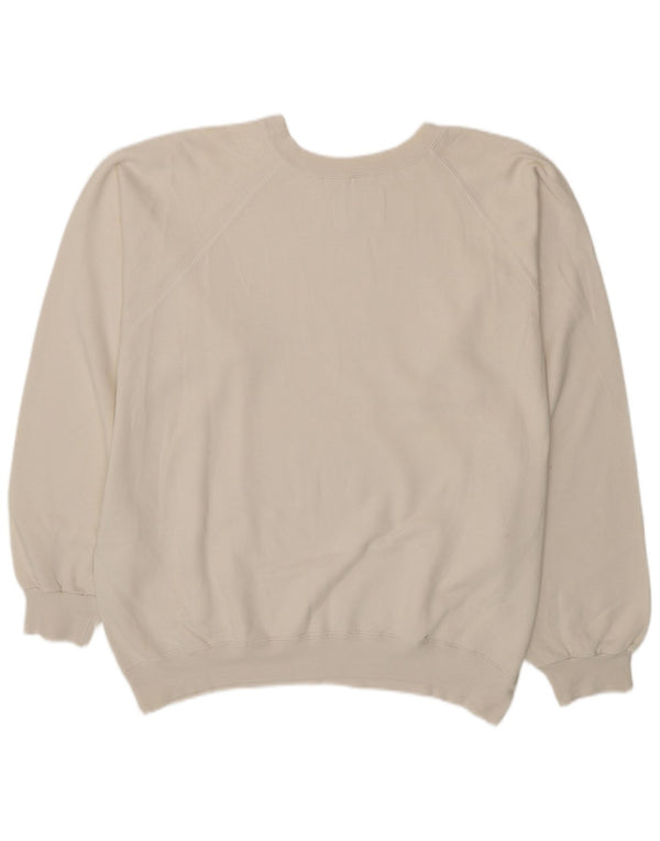 Męska bluza z grafiką Champion XL, biała, bawełniana