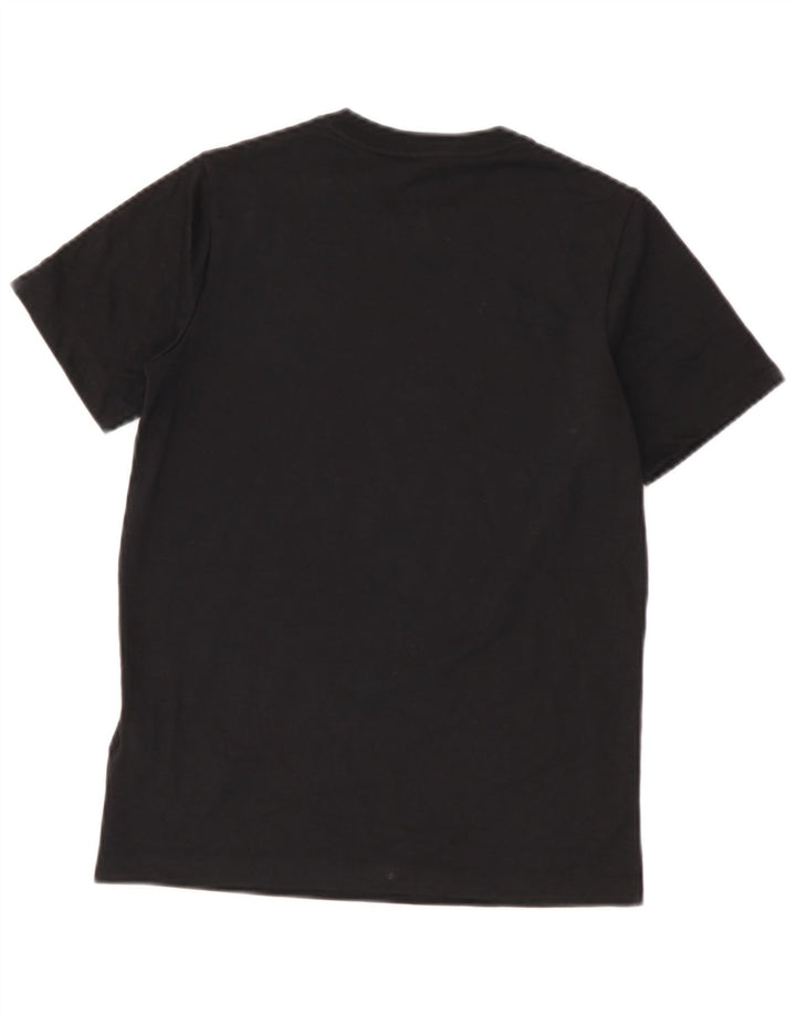 Chłopięcy T-shirt z grafiką Nike na 10-11 lat, średni czarny poliester