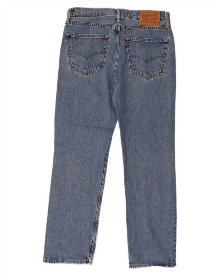 Męskie jeansy Levi's 515 Slim Tapered W32 L30 Niebieska bawełna
