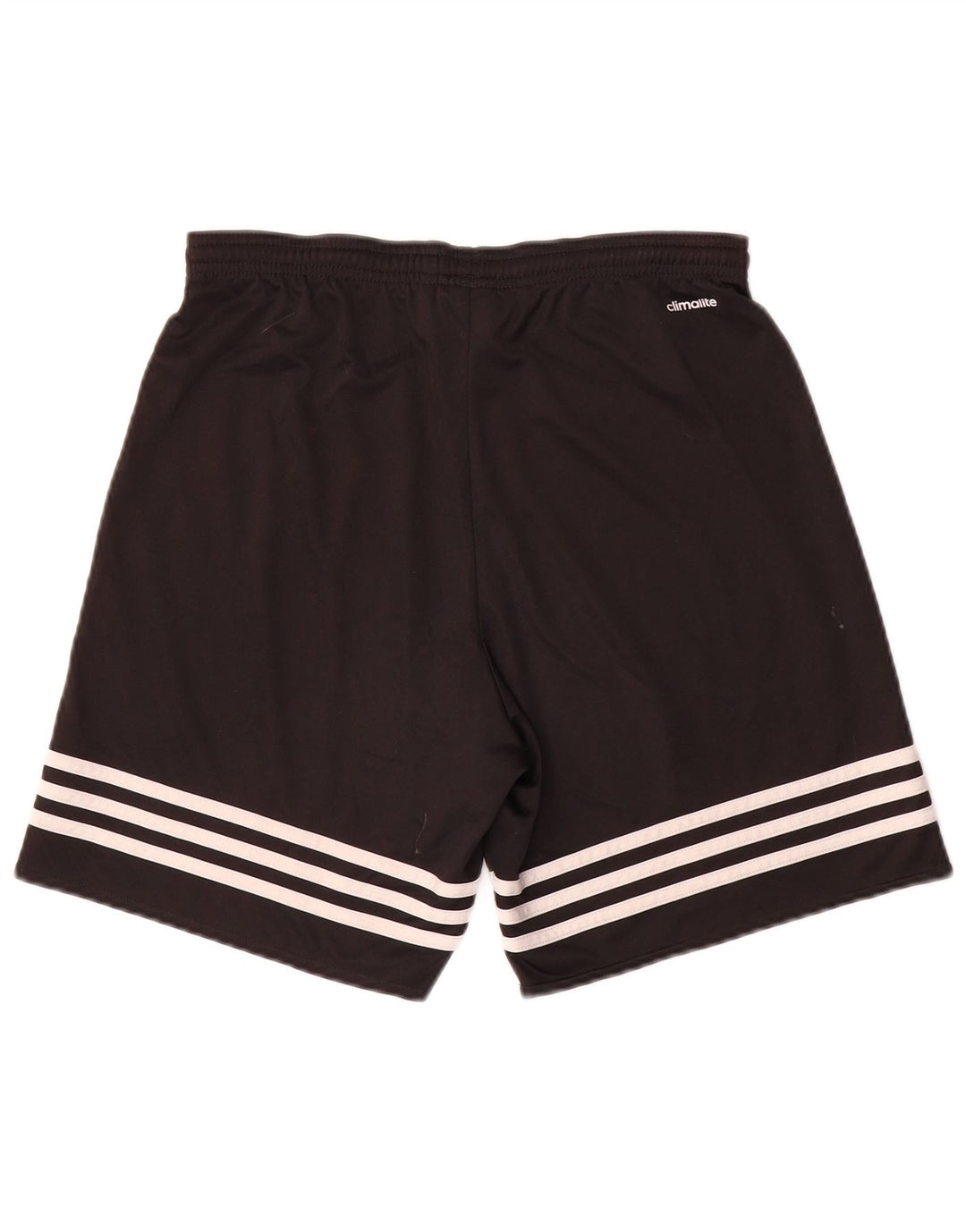 Męskie spodenki sportowe Adidas Climalite, małe, czarne, poliestrowe