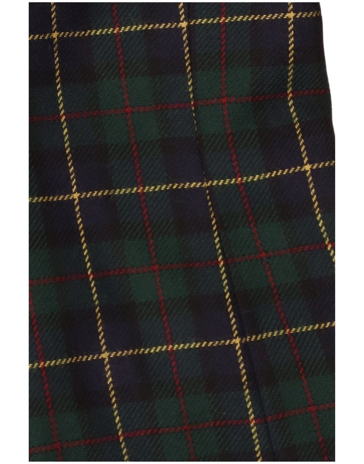 Antonette damska marynarka zapinana na 4 guziki UK 18 XL, wiskoza w zieloną kratkę