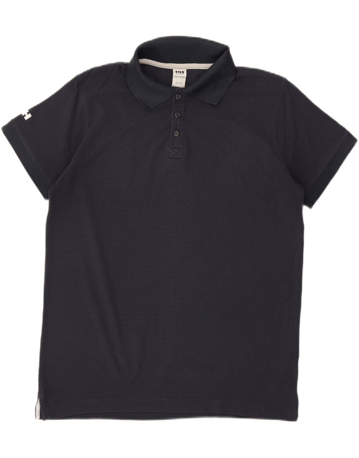 Męska koszulka polo HELLY HANSEN XL granatowa, poliamidowa