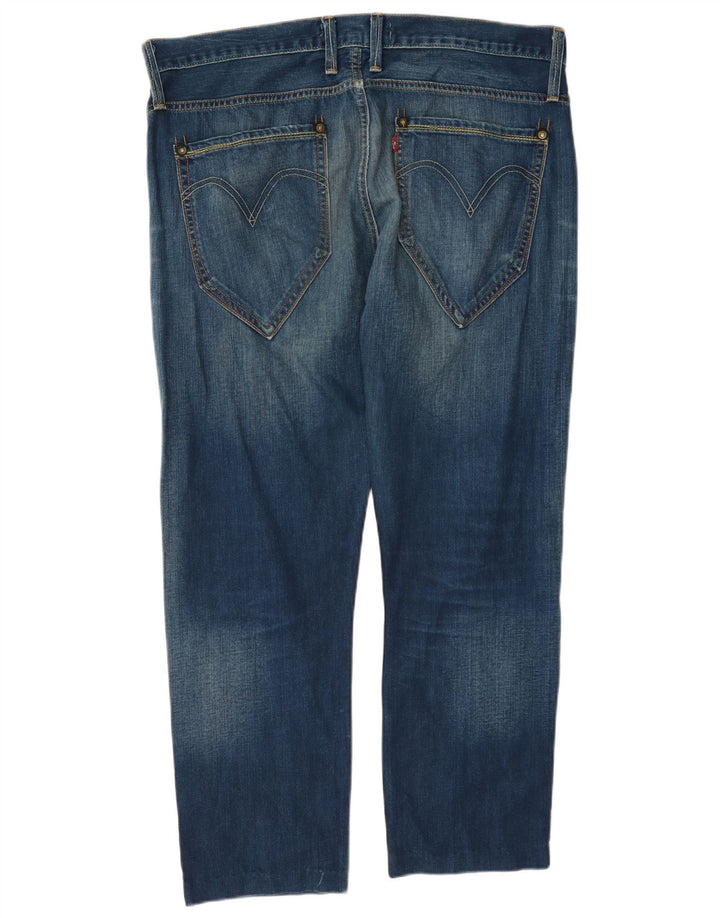 Męskie jeansy Levi's 504 Straight W36 L27 Niebieskie bawełniane