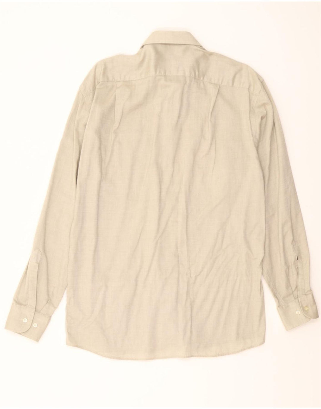 ROCCOBAROCCO Mens Shirt Size 40 15 1/2 Medium Grey Pinstripe Vintage Roccobarocco and Second-Hand Roccobarocco from Messina Hembry 