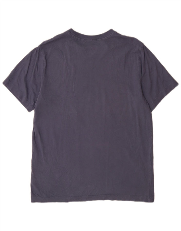 Męski T-shirt z grafiką Jordan, średni, granatowy, bawełniany