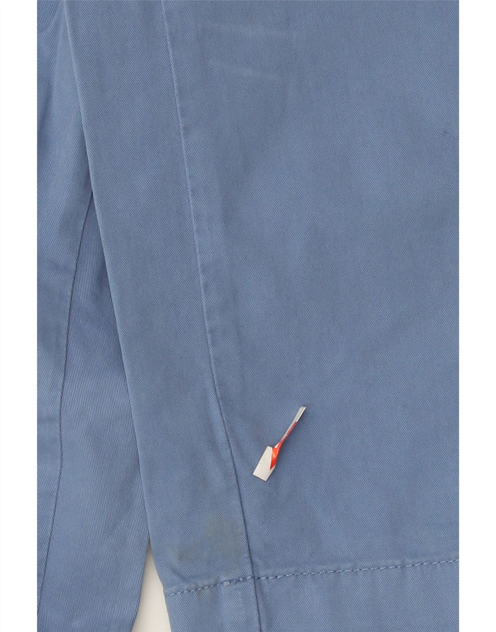 Męskie spodnie typu slim chino Hackett W36 L33 Niebieska bawełna