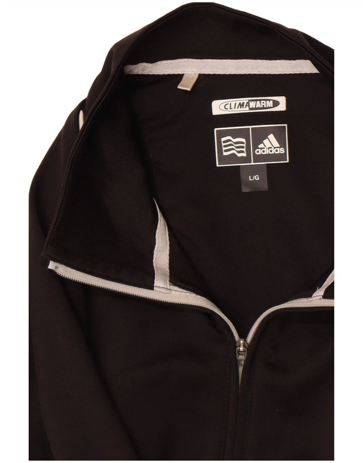 Damska kurtka dresowa Adidas Climawarm UK 16, duża czarna