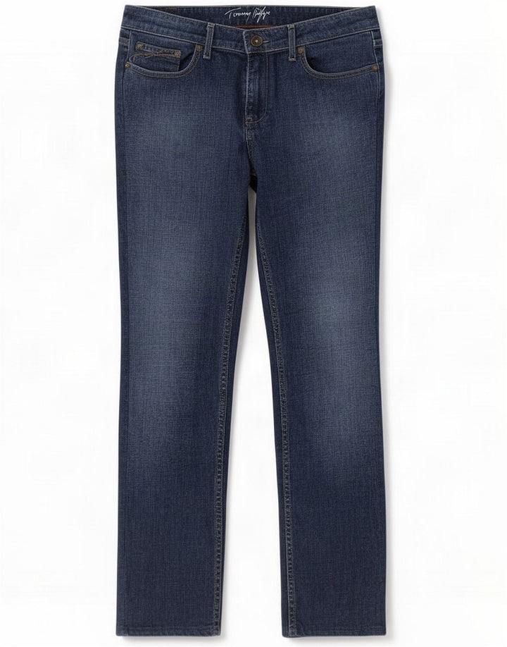 Dżinsy damskie Bootcut Tommy Hilfiger W31 L30 Niebieskie bawełniane