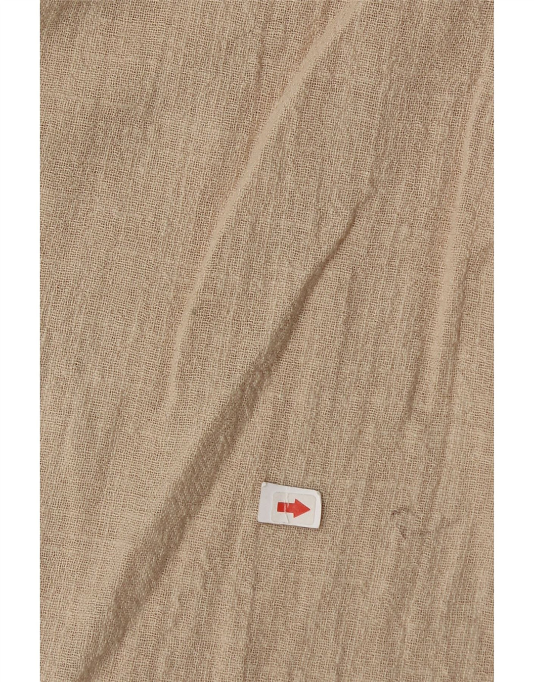 Damska koszula oversize Zara UK 6 XS, beżowa, bawełniana