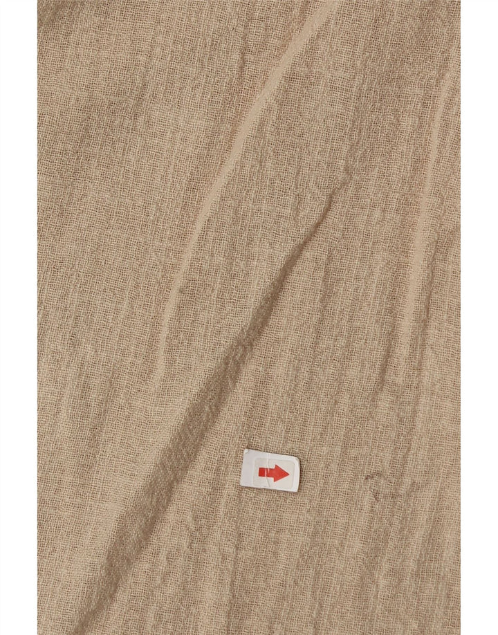 Damska koszula oversize Zara UK 6 XS, beżowa, bawełniana