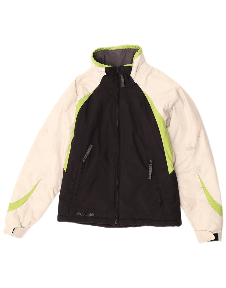 Damska kurtka narciarska Columbia Oversized UK 10 Small Black Colorblock Nylon