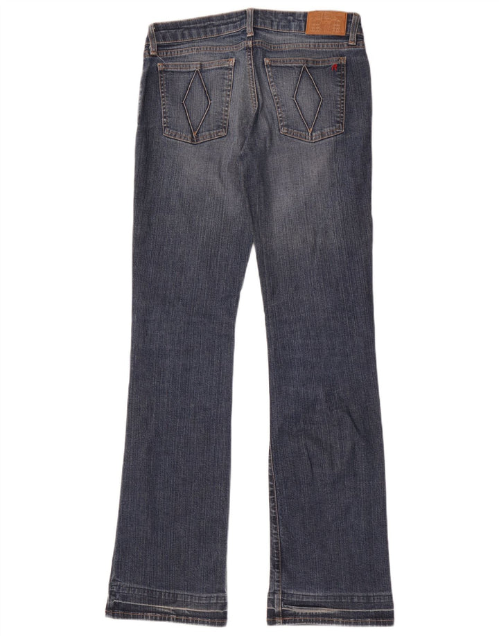 Damskie jeansy Bootcut Replay W28 L32 Niebieskie bawełniane
