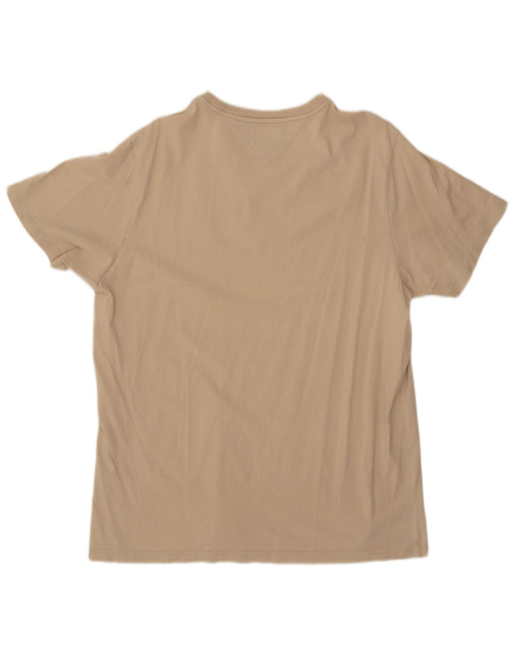 T-shirt męski TOMMY HILFIGER Top XL beżowy