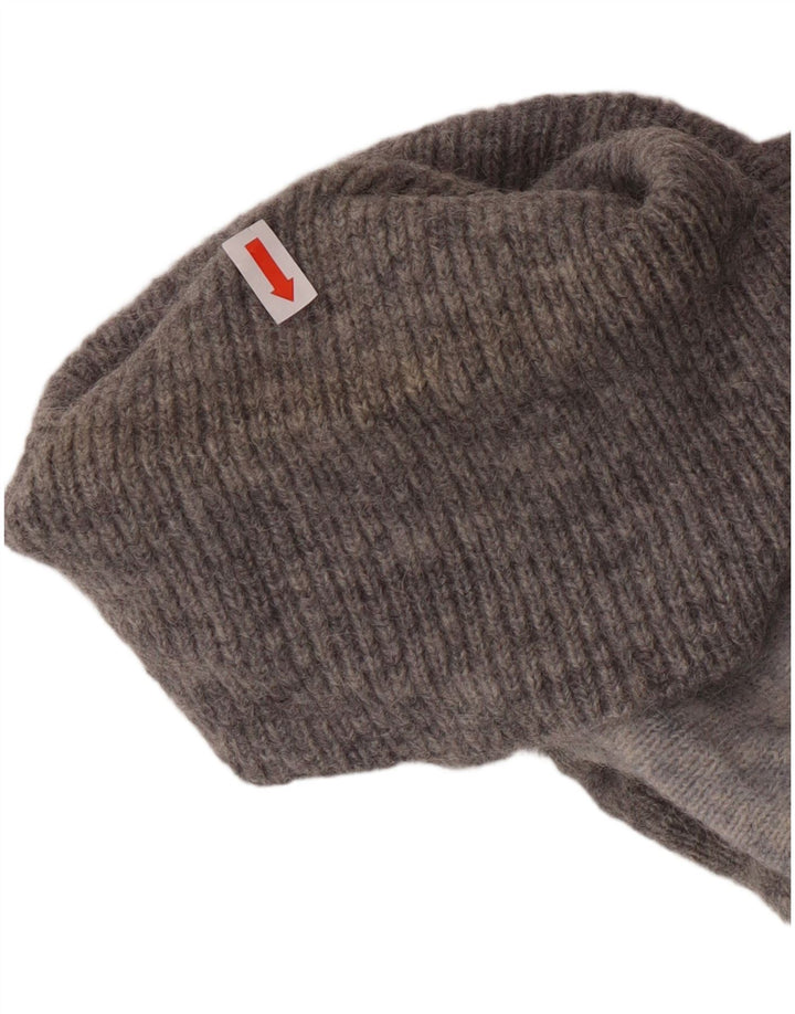 Cos Damski sweter z golfem UK 6 XS Szary blok kolorów, wełna z alpaki