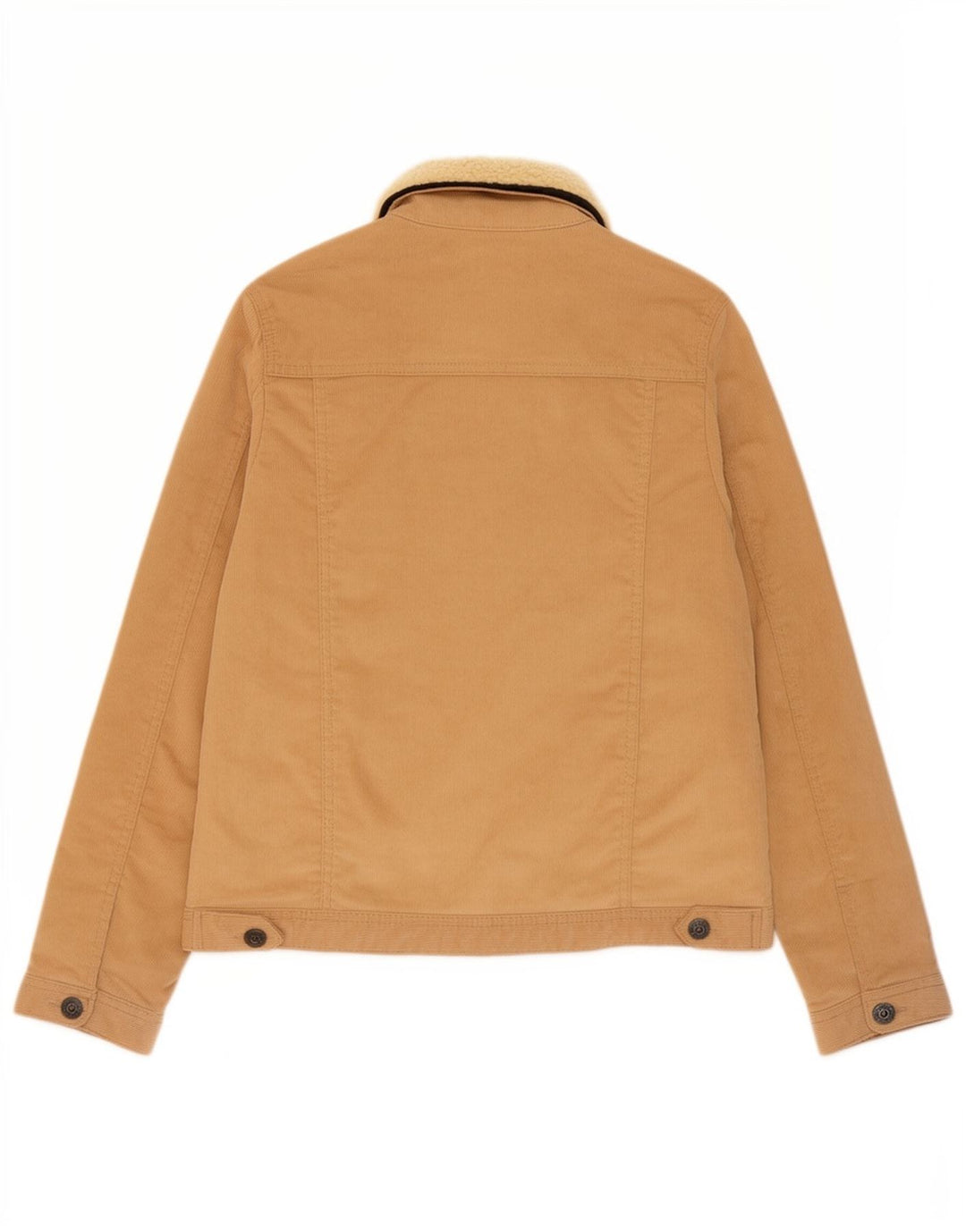 Kurtka sztruksowa Jack & Jones dla chłopców 13-14 lat, beżowa, bawełniana
