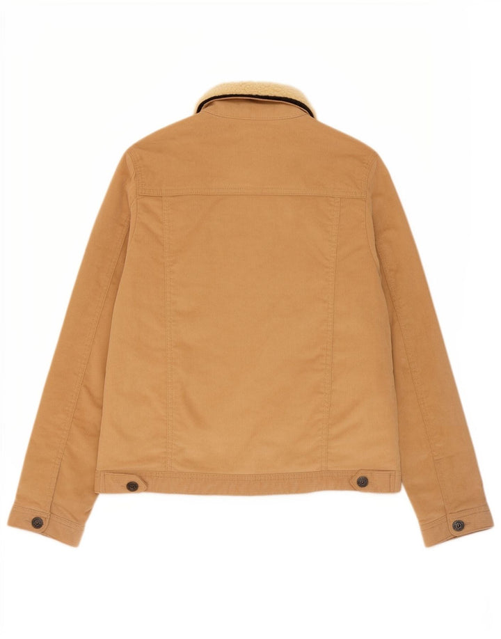 Kurtka sztruksowa Jack & Jones dla chłopców 13-14 lat, beżowa, bawełniana