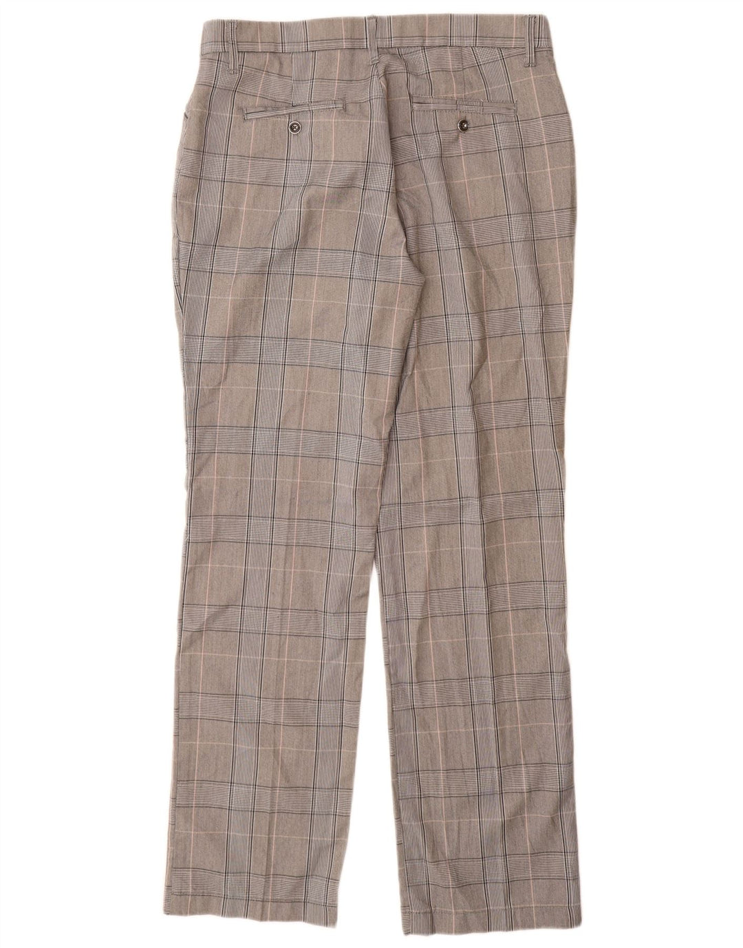 Damskie spodnie Lee ze średnim stanem US 12 Large W32 L32 Szary poliester