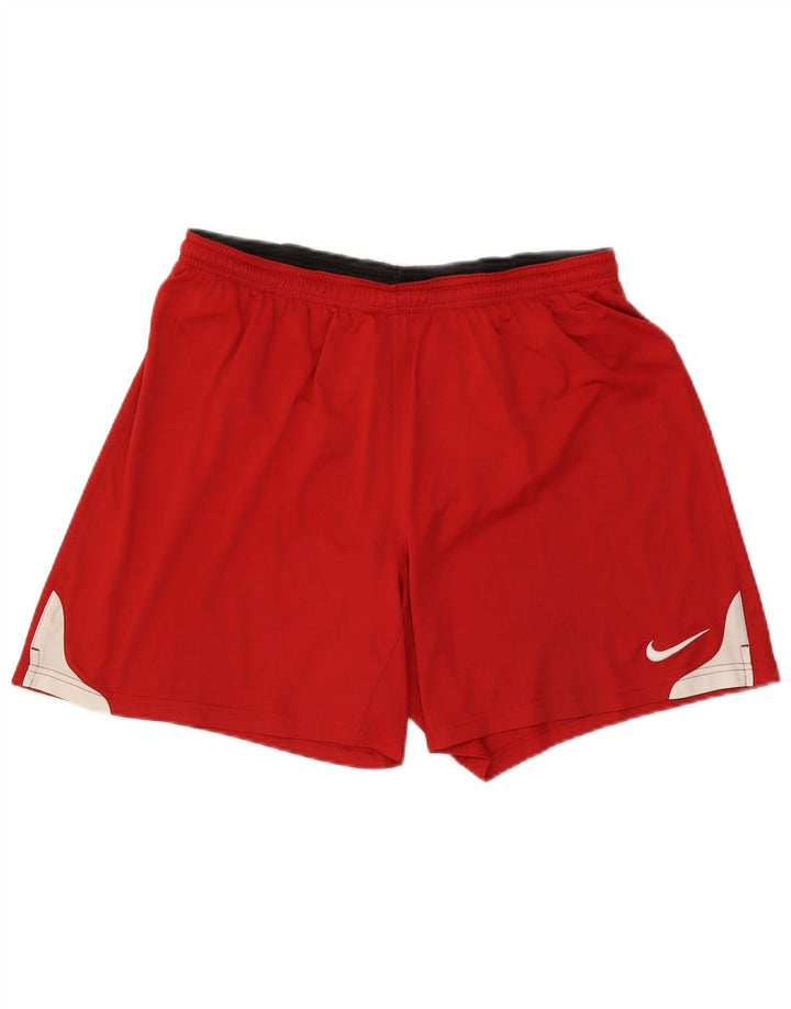 Męskie spodenki sportowe Nike Dri Fit XL, poliester w kolorze czerwonym