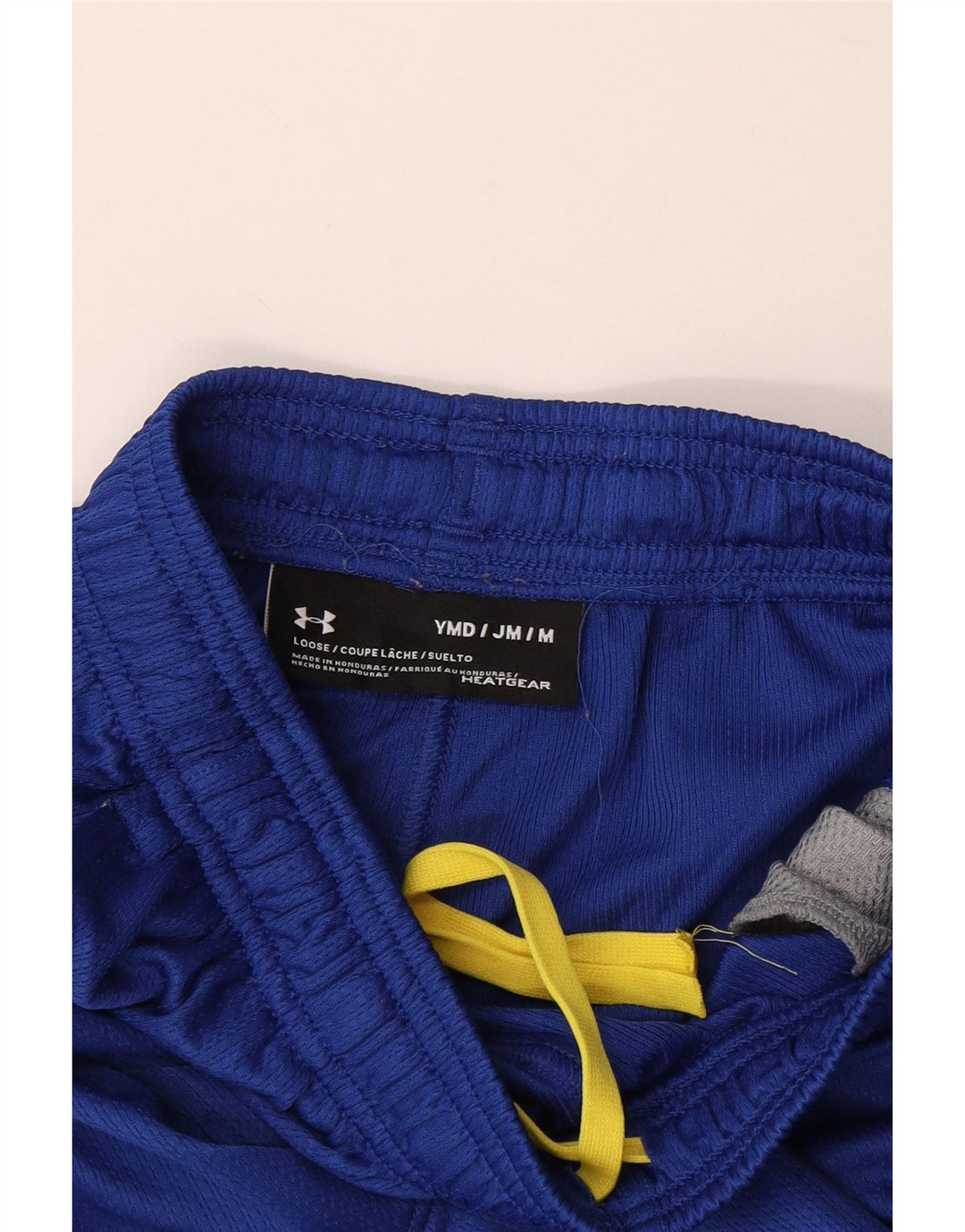 Chłopięce spodenki sportowe UNDER ARMOUR Heat Gear Graphic 9-10 lat, średni niebieski