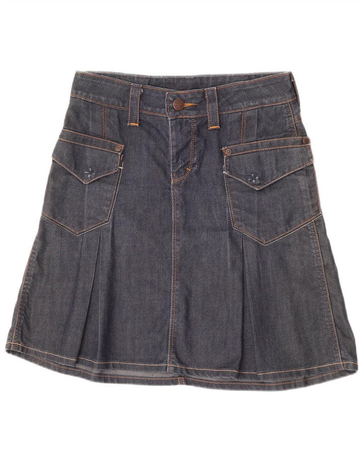 Wrangler Damska Spódnica Denim Susy W28 Średni Granatowa Bawełna