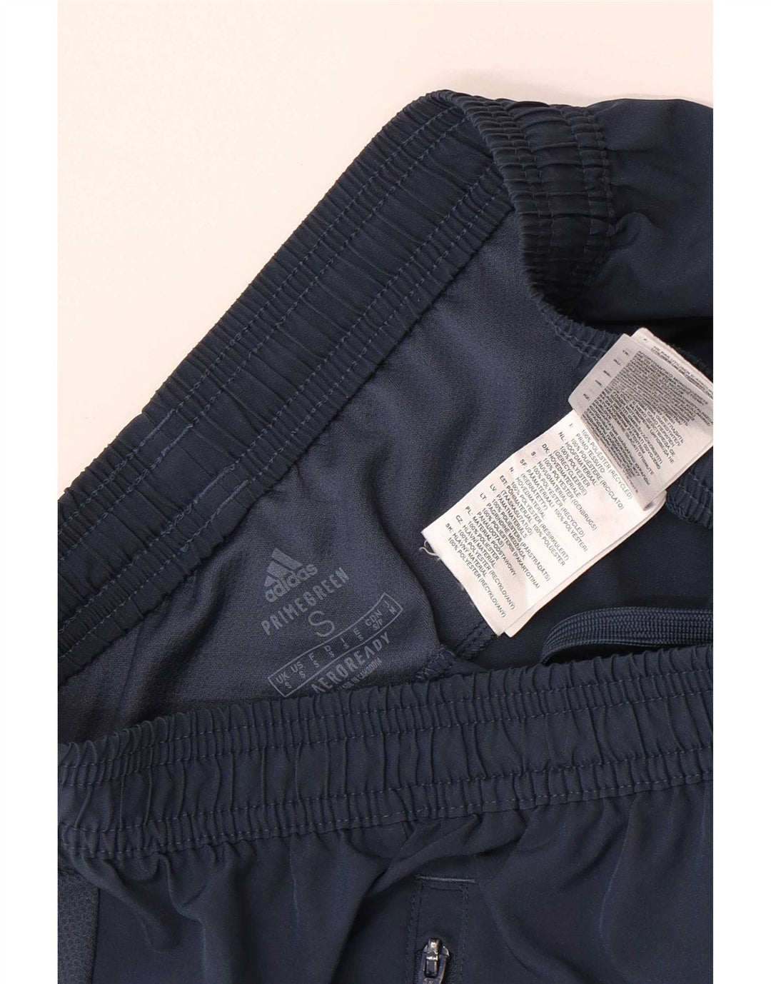 Męskie spodenki sportowe Adidas Aeroready, małe, granatowe, z poliestru