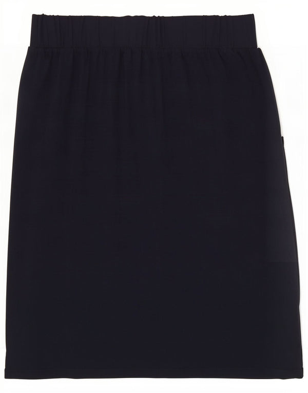 Marks & Spencer Prosta spódnica damska UK 10 Small W28 Granatowa wiskoza